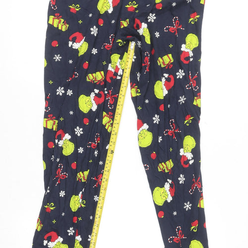 Primark Women’s Blue The Grinch Christmas Pyjama Pants Size 10-12