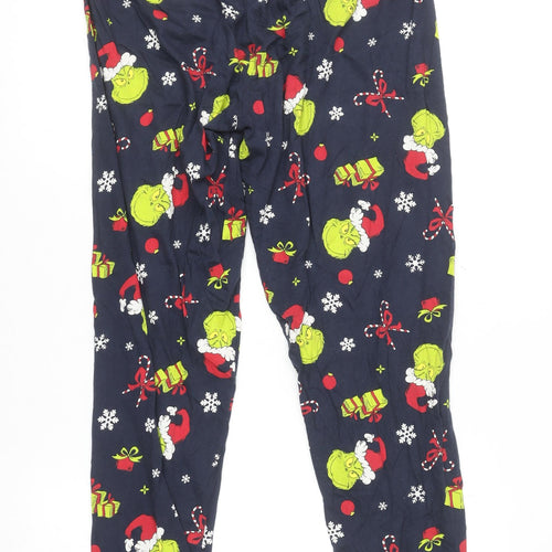 Primark Women’s Blue The Grinch Christmas Pyjama Pants Size 10-12