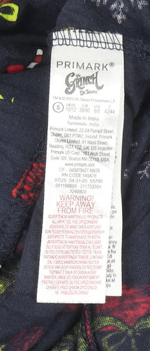Primark Women’s Blue The Grinch Christmas Pyjama Pants Size 10-12