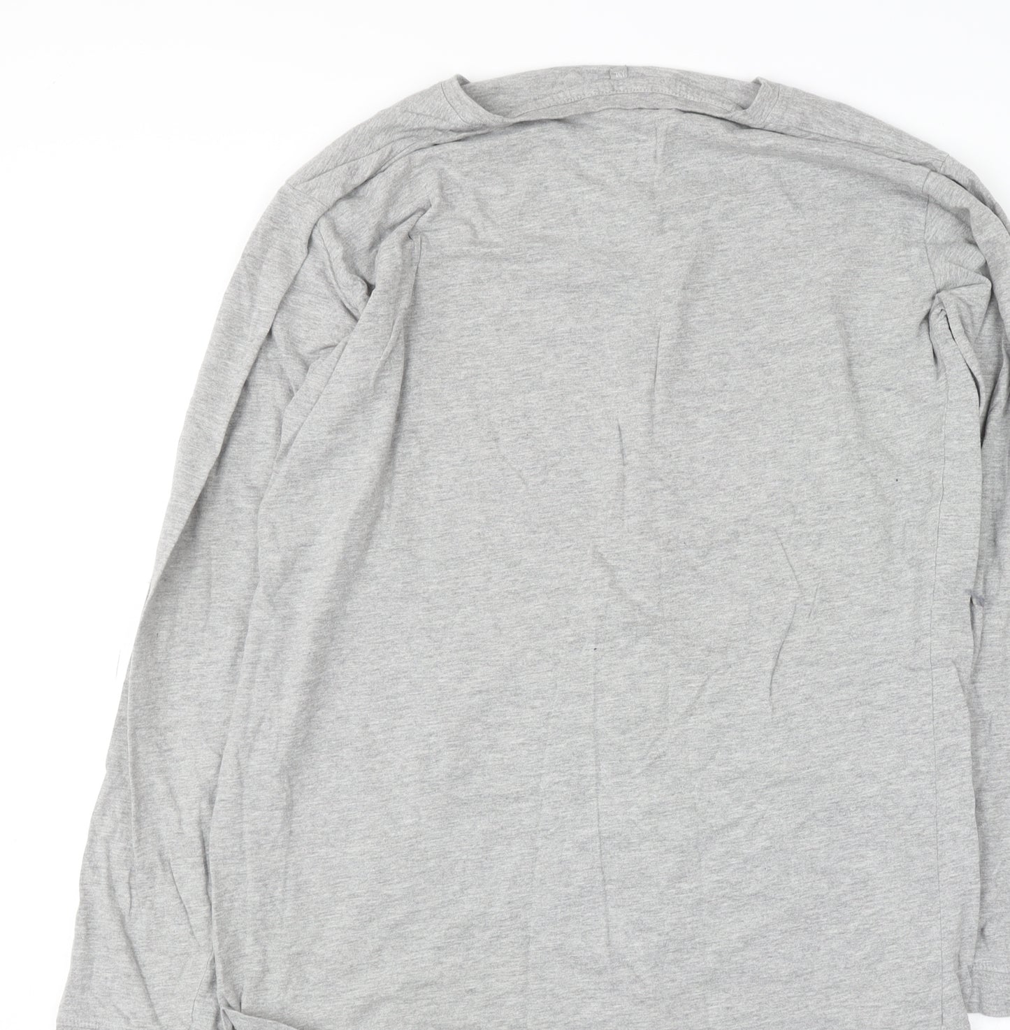 Trinity College Dublin Men's Grey Long Sleeve 2XL Graphic Top