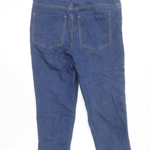 Dunnes Women Blue Size 10 Straight Leg Stretch Denim Jeans