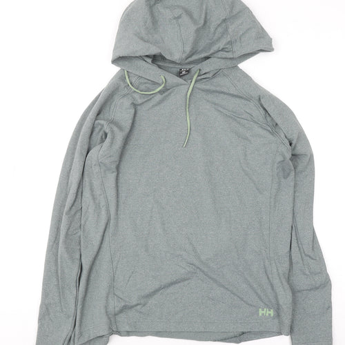 Helly Hansen Men's Green Regular Fit Pullover Hoodie M