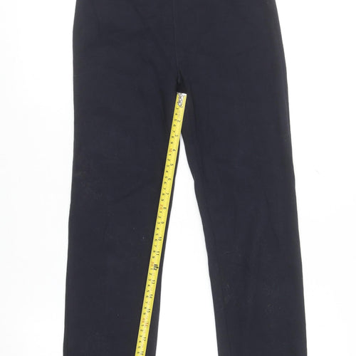 St. Bernard for Dunnes Stores Girls Black Slim Fit Trousers 12-13 Years Cotton Blend