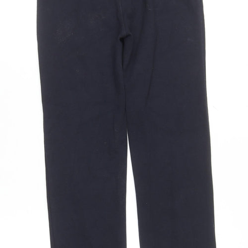 St. Bernard for Dunnes Stores Girls Black Slim Fit Trousers 12-13 Years Cotton Blend