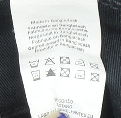 Denim Co Women's Black Skinny Stretch Jeans Size 16