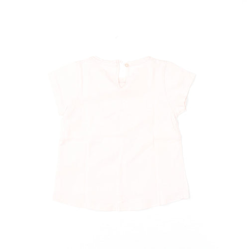 Disney Baby Girls Pink Minnie Mouse Hello Summer T-Shirt 12-18 Months