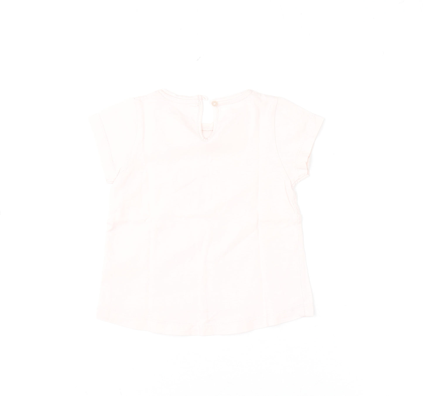 Disney Baby Girls Pink Minnie Mouse Hello Summer T-Shirt 12-18 Months