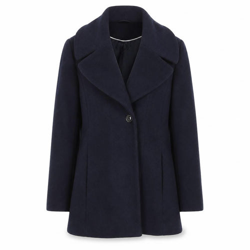 Debenhams Collection Women's Navy Blue Classic Coat Size 10