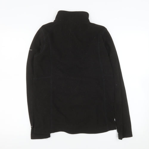 Trespass Women's Black Fleece Full Zip Jacket Size 10