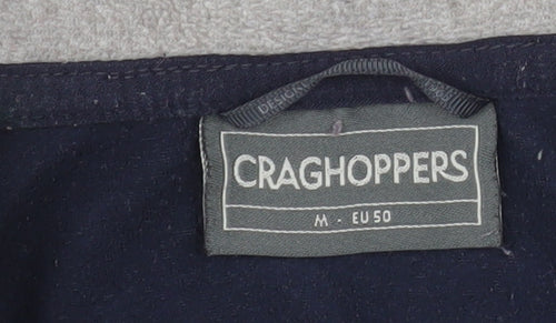 Craghoppers Men's Blue Half Zip Fleece Sweatshirt Size M