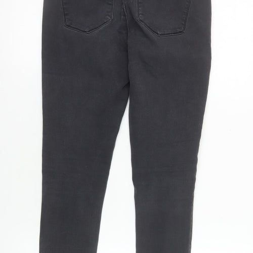 Denim Co Women's Black Skinny Jeans Size 10 Slim Fit Mid Rise Stretch