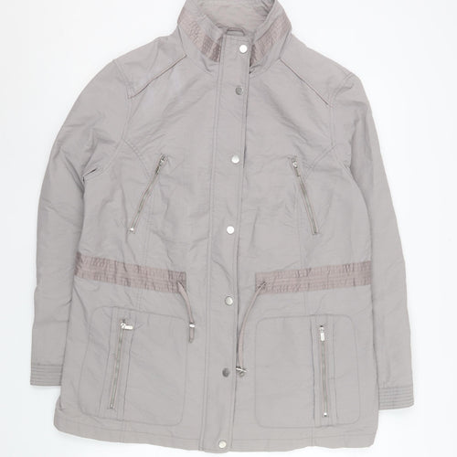 RJR John Rocha Women Grey Size 14 Lightweight Anorak Jacket