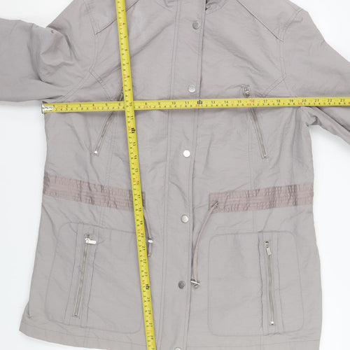 RJR John Rocha Women Grey Size 14 Lightweight Anorak Jacket