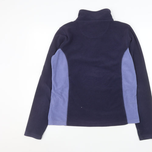 Peter Storm Women's Navy Fleece Pullover Sweatshirt Size 12