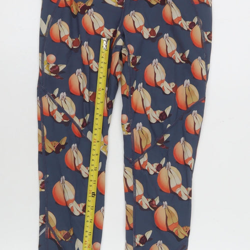 Sweaty Betty Women’s Blue Multicoloured XS Leggings with Fun Print