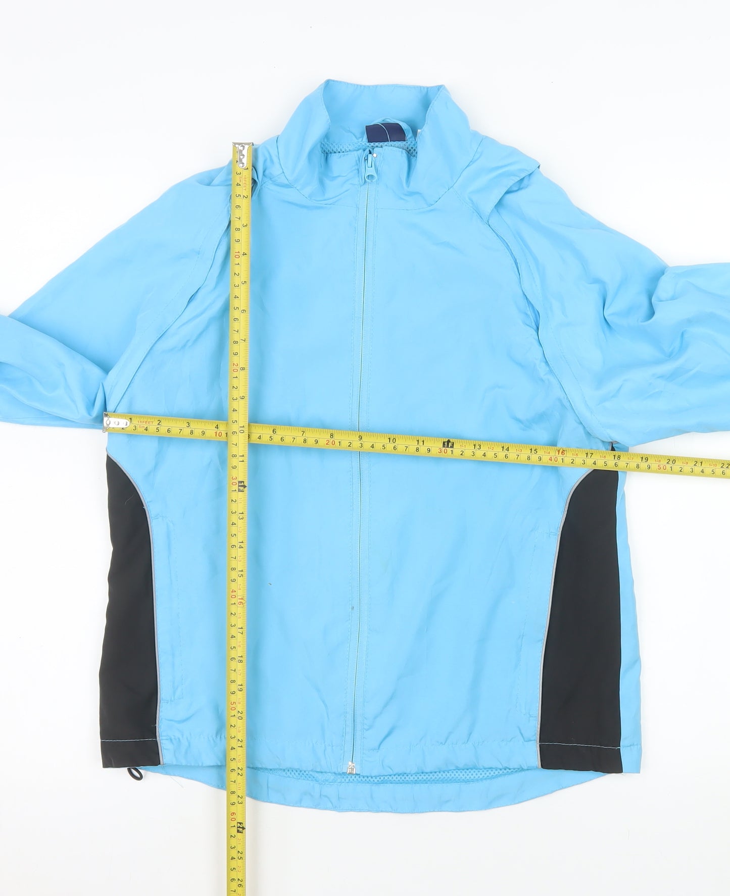 Crivit Sports Women's Blue Windbreaker Jacket Size 12