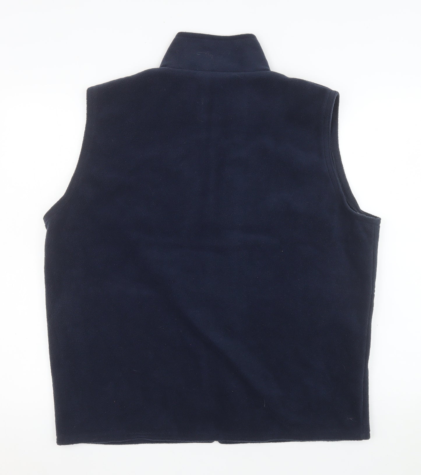 Result Men's Blue Fleece Bodywarmer Waistcoat M Full Zip Outdoor Vest