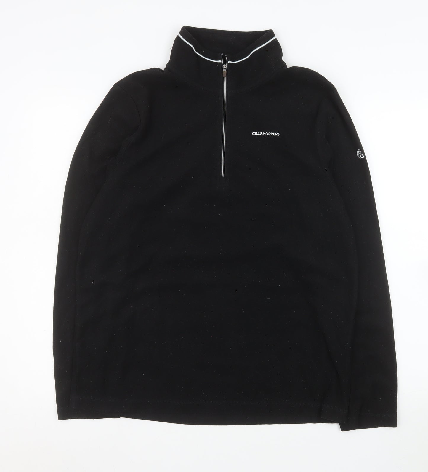 Craghoppers Men's Black Fleece Half Zip Pullover Sweatshirt M