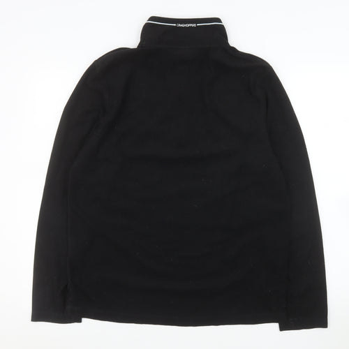 Craghoppers Men's Black Fleece Half Zip Pullover Sweatshirt M