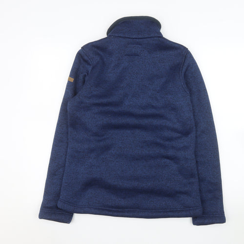 Regatta Women’s Blue Fleece Jacket UK 12 Full Zip Warm Lined Outdoor Coat