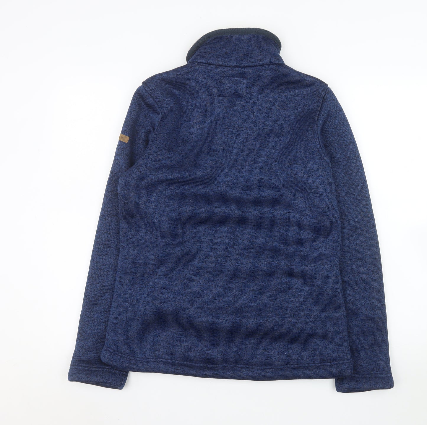Regatta Women’s Blue Fleece Jacket UK 12 Full Zip Warm Lined Outdoor Coat