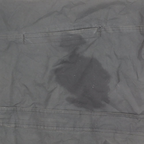 Trespass Womens Black 2XL Waterproof Parka Coat Hooded Long Sleeve