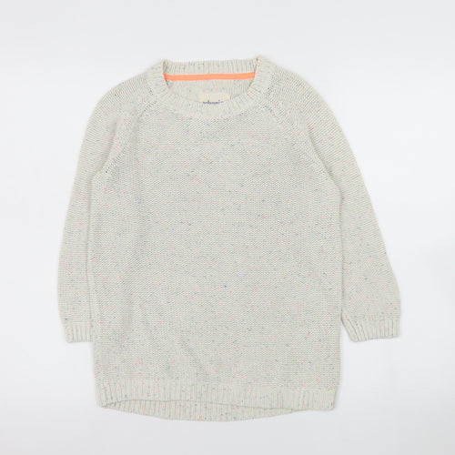 Johnnie b Boys Ivory Knit Crew Neck Pullover Jumper 15-16 Years