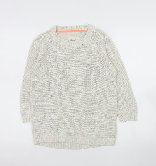 Johnnie b Boys Ivory Knit Crew Neck Pullover Jumper 15-16 Years