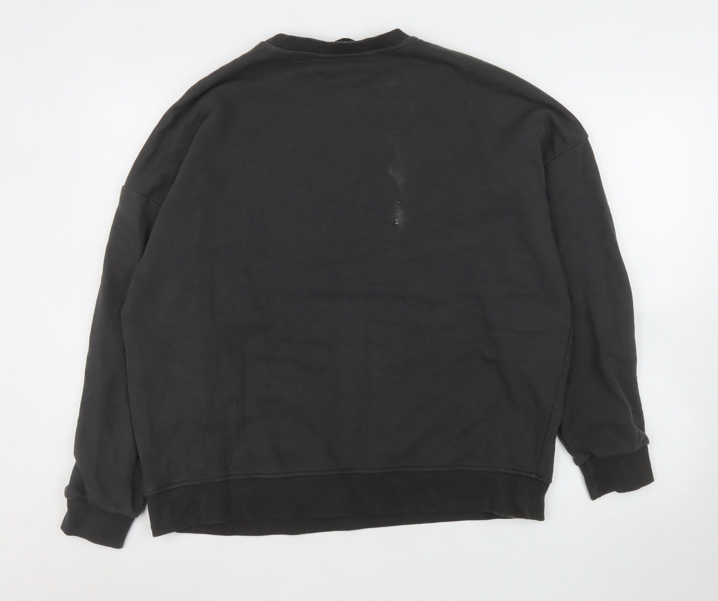 F&F Women's Black Monaco Graphic Pullover Sweatshirt Size 16