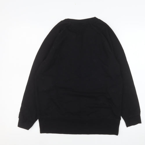 Ben de Lisi Women’s Black Love Pullover Sweatshirt Size S