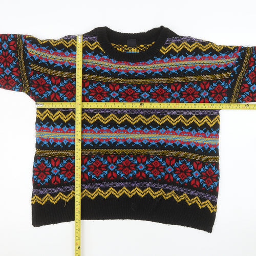 Urban Outfitters Women’s Multicoloured Fair Isle Knit Jumper Size S