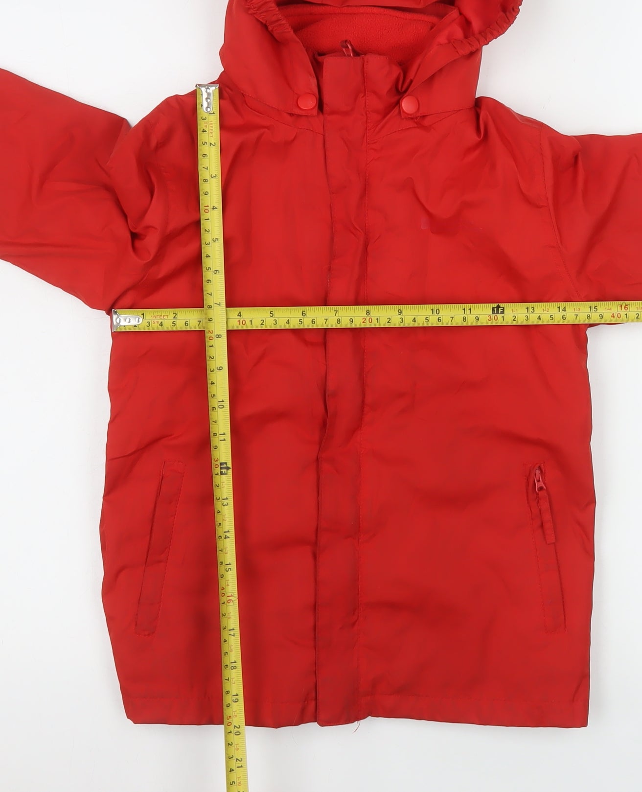 Mountain Warehouse Boys Red Hooded Puffer Jacket 9-10 Years Winter Coat