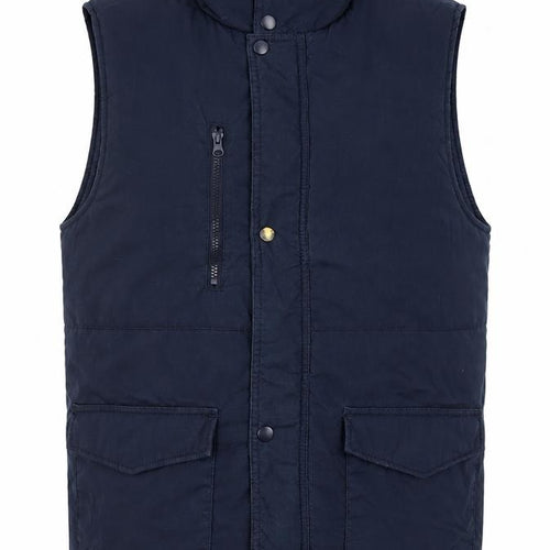 Fort Workwear Men's Blue Small Padded Bodywarmer Waistcoat
