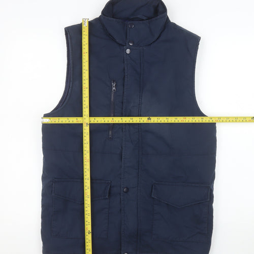 Fort Workwear Men's Blue Small Padded Bodywarmer Waistcoat