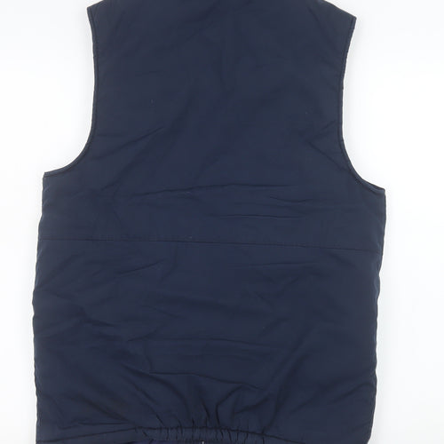 Fort Workwear Men's Blue Small Padded Bodywarmer Waistcoat