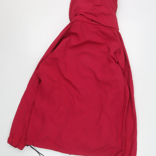 Craghoppers Women's Red Waterproof Hooded Rain Jacket UK 10