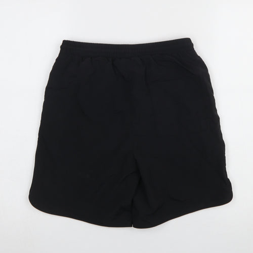 No Boundaries Men's Black XS Swim Shorts Elastic Waist 7in Quick Dry