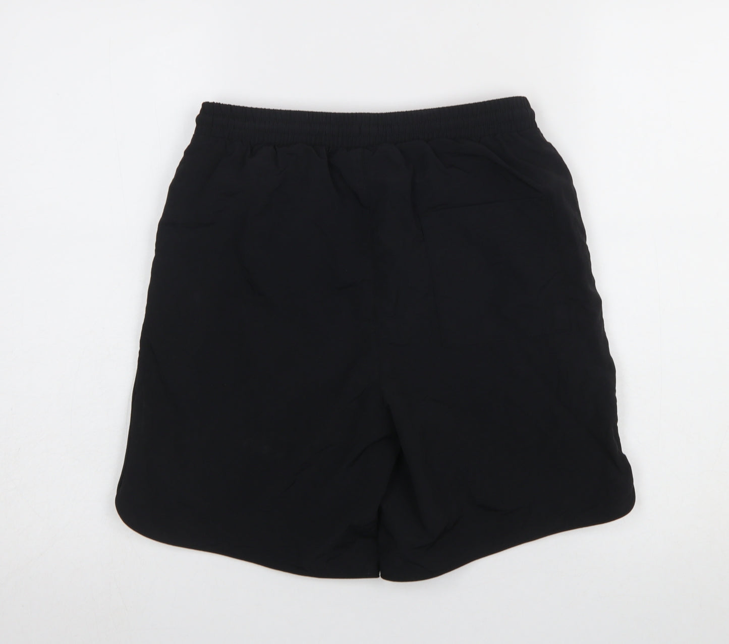 No Boundaries Men's Black XS Swim Shorts Elastic Waist 7in Quick Dry