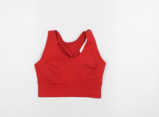 MyProtein Red Women’s Medium Racerback Cropped Sports Tank Top