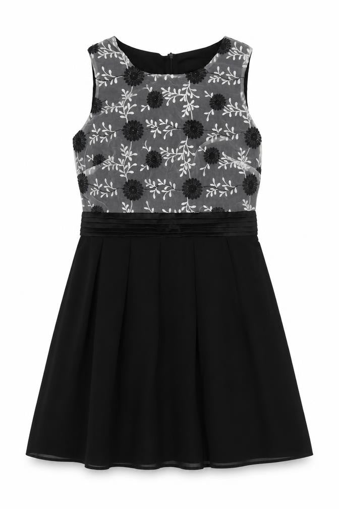 CHASE7 Women's Multicoloured Floral Fit & Flare Dress Size 8