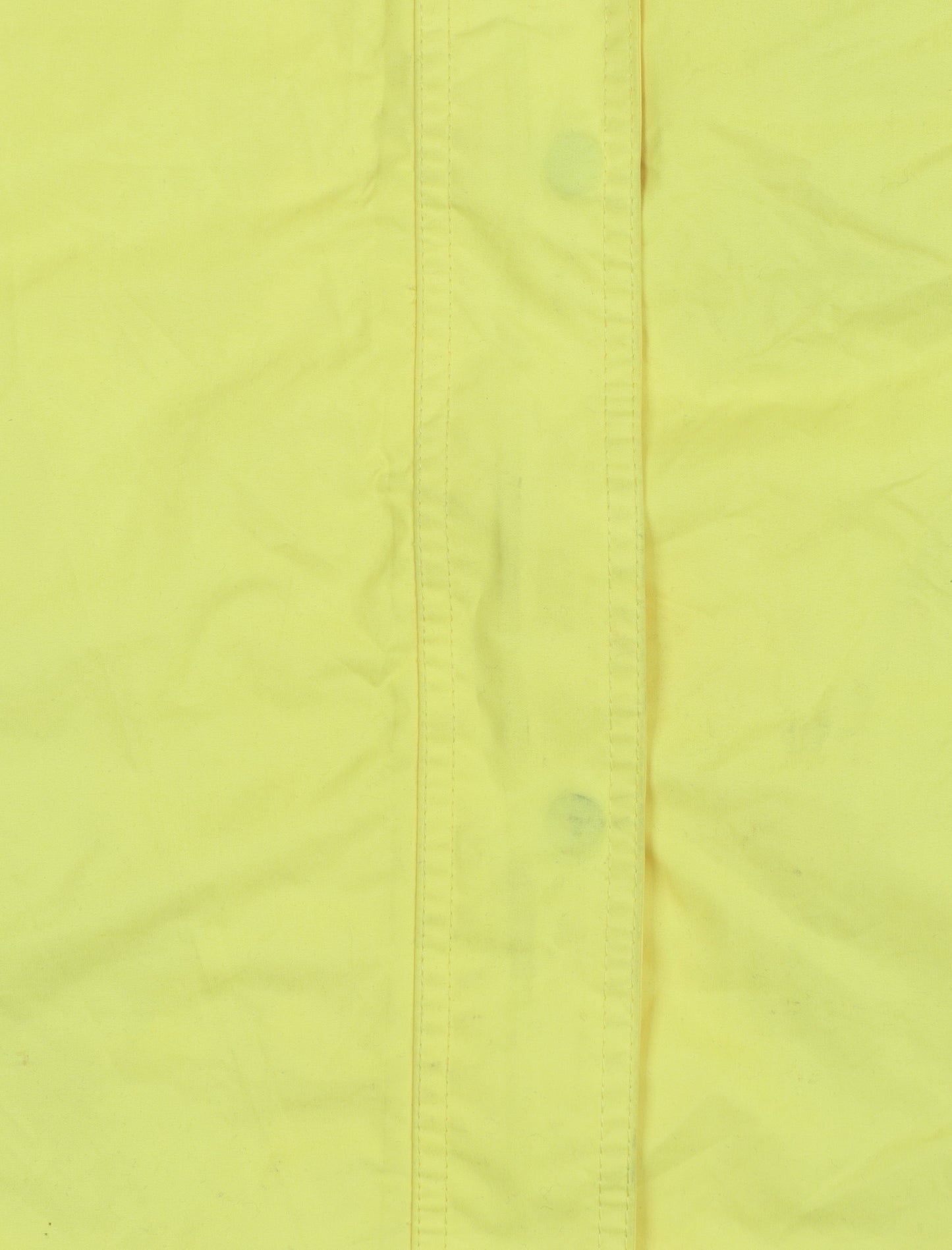 Lighthouse Womens Yellow Waterproof Rain Coat Jacket Size 16 Hooded