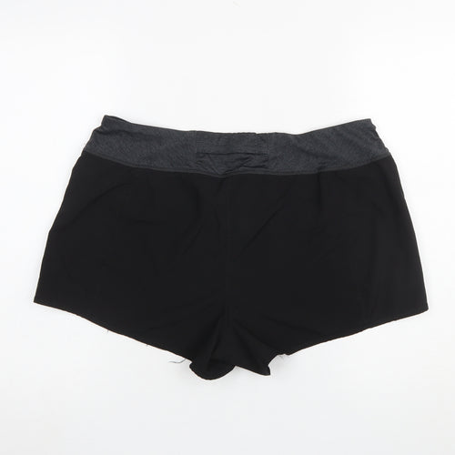 Reebok Women Grey Athletic Running Shorts XL