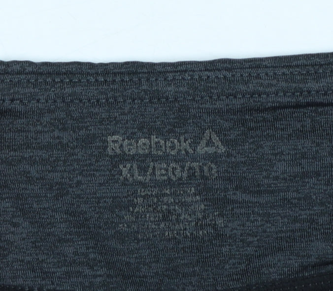 Reebok Women Grey Athletic Running Shorts XL
