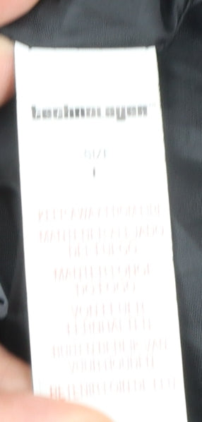 Technolayer Men's Black L Waterproof Windbreaker Jacket Lined Hooded