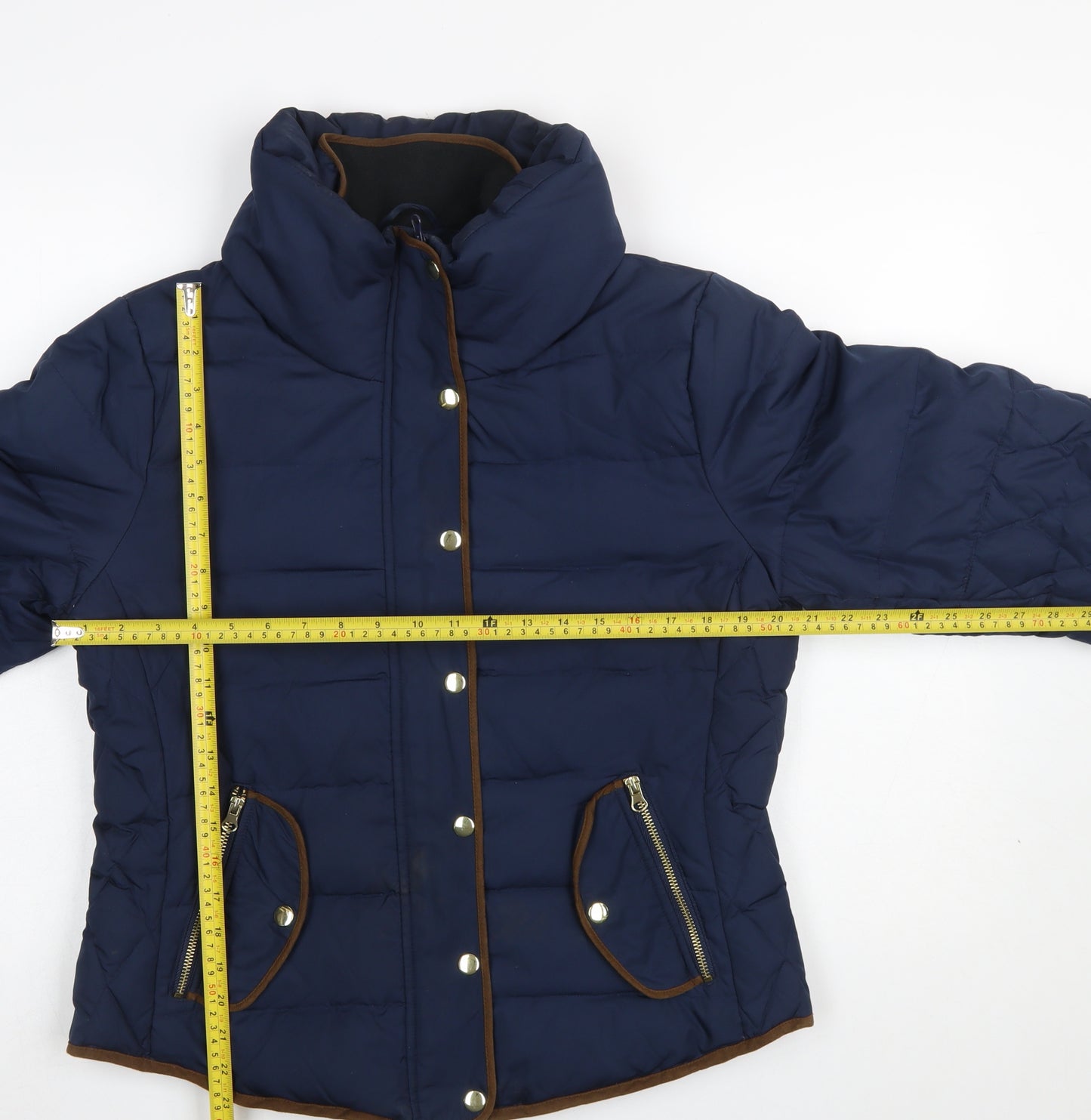 Vero Moda Women’s Blue Puffer Jacket XL Winter Lined