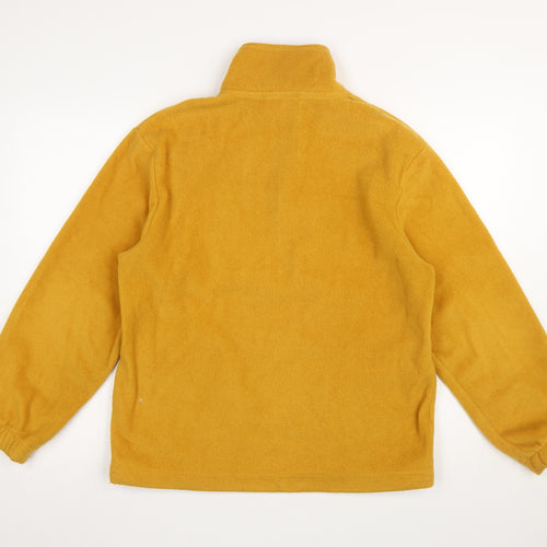 Harper & Lewis Womens Mustard Fleece Pullover Sweatshirt XS