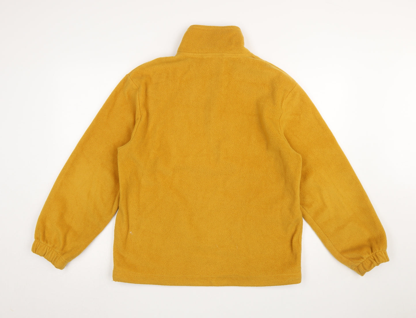 Harper & Lewis Womens Mustard Fleece Pullover Sweatshirt XS