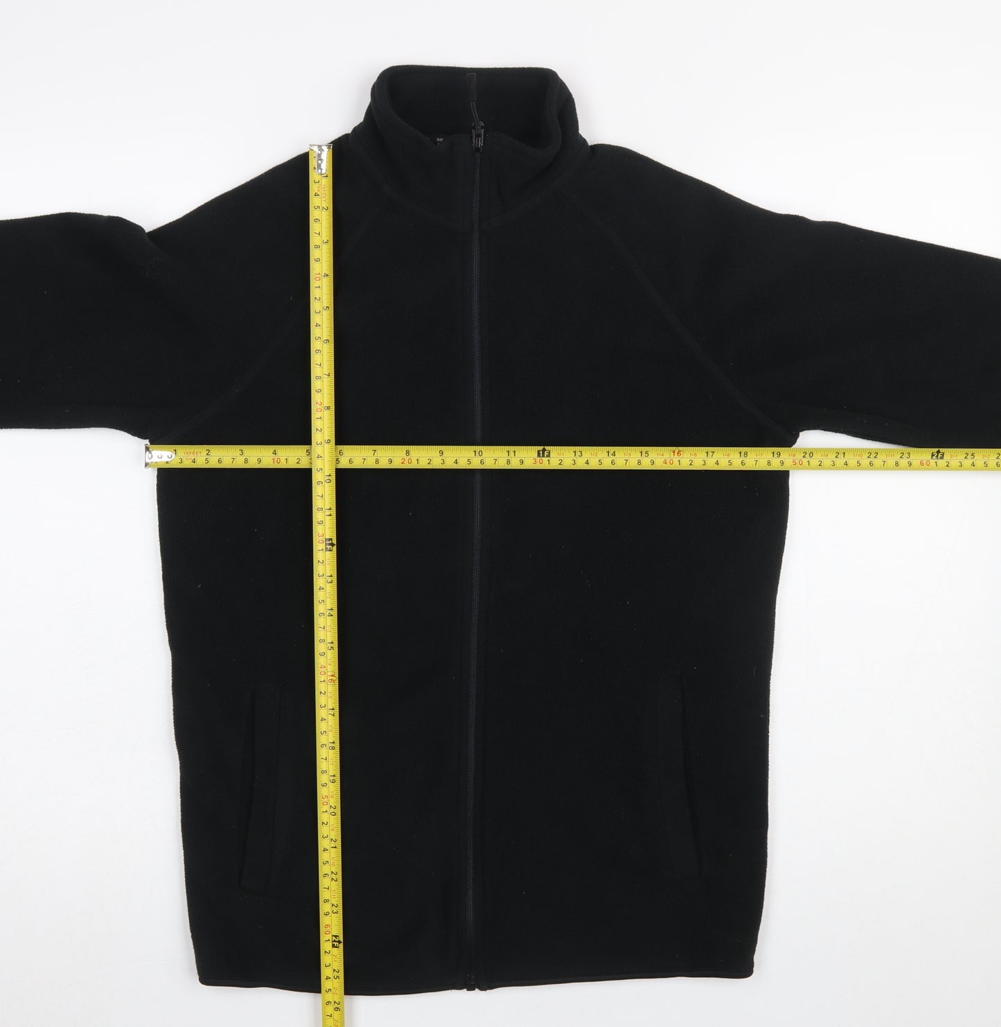 Dunnes Men's Black XS Fleece Full Zip Jacket