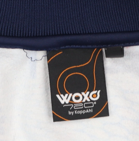 Woxo by KappAhl Boys Blue Full Zip Graphic Sweatshirt Size 158/164