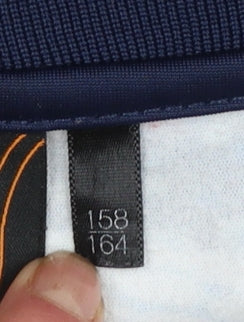 Woxo by KappAhl Boys Blue Full Zip Graphic Sweatshirt Size 158/164